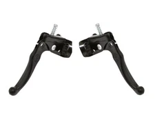 2 Finger Alloy Mx Bicycle Brake Lever Set Lever For Caliper/Cantilever Black.