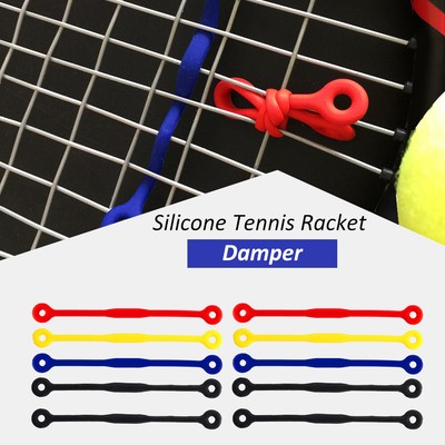 10Pcs Tennis Dämpfer Silikon Tennisschläger  absorbieren Shock D2H4