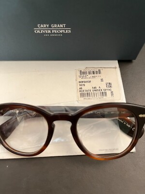 OLIVER PEOPLES CARY GRANT OPTICAL OV5413U in Grant Tortoise MSRP