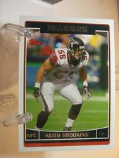 2006 Topps Football Card   #35 Keith Brooking  (88929)