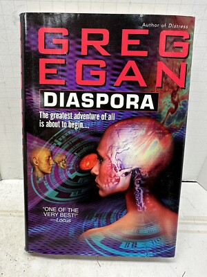DIASPORA By Greg Egan - Hardcover *#U7