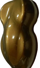 9651 Dark Gold Rush Pearl Metallic Single Stage Acrylic Enamel Paint 2 Quart Kit