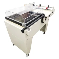 220V Automatic 2 in 1 Sealing Shrinking Packaging Machine Film Cutter Sealer