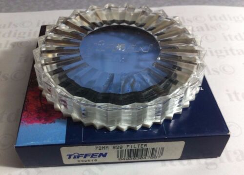 72mm TiFFEN 82B 82-B 82 B Light Balancing Blue Glass Lens Filter 72 mm 7282B - Afbeelding 1 van 4