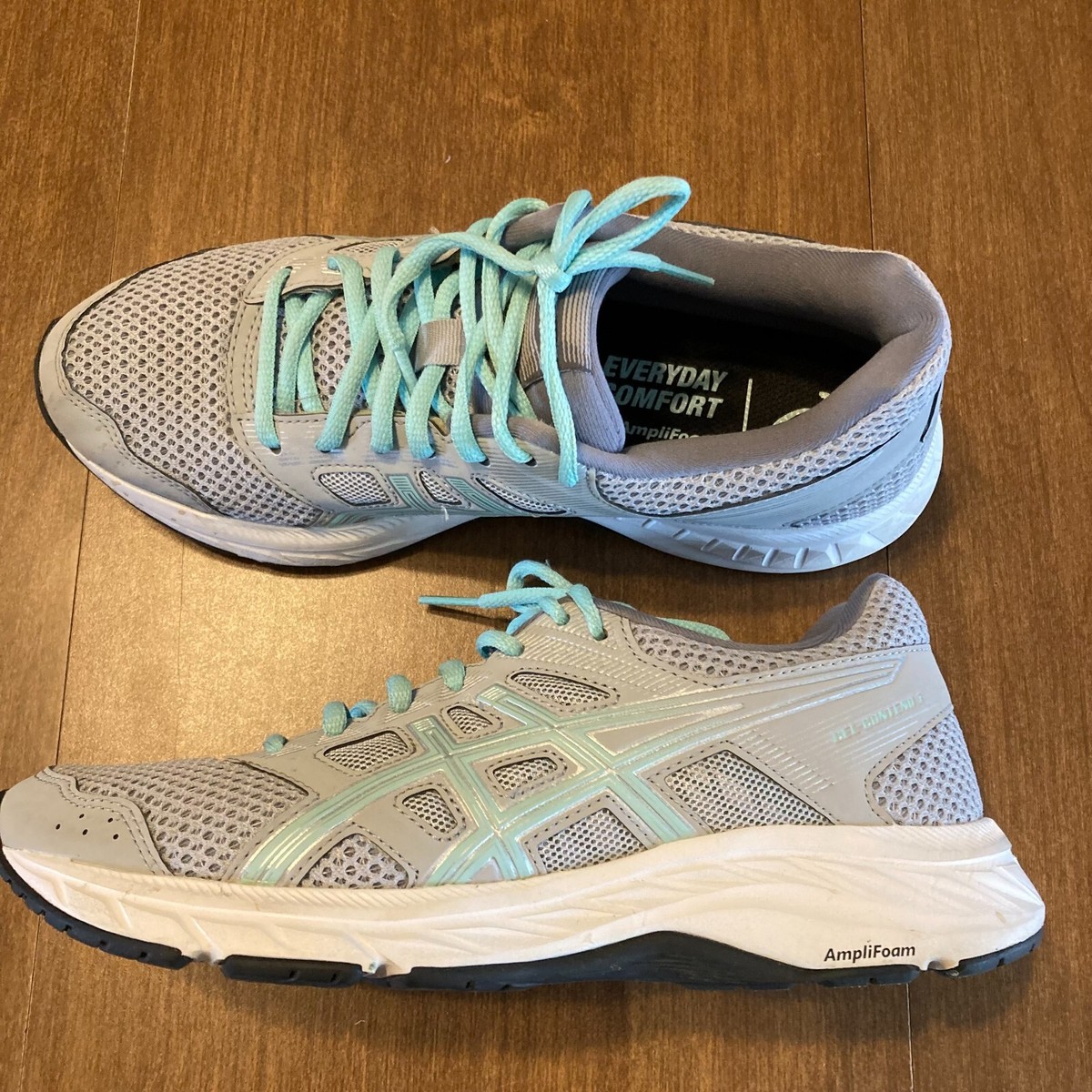 ASICS Blue Gel-Contend 5 AmpliFoam Everyday Comfort Running Sneakers  Men\'s 12 ASICS Men main image 2