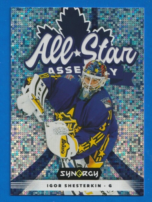 2024-25 UD Synergy IGOR SHESTERKIN ALL-STAR ASSEMBLY SP #AA-3 RANGERS