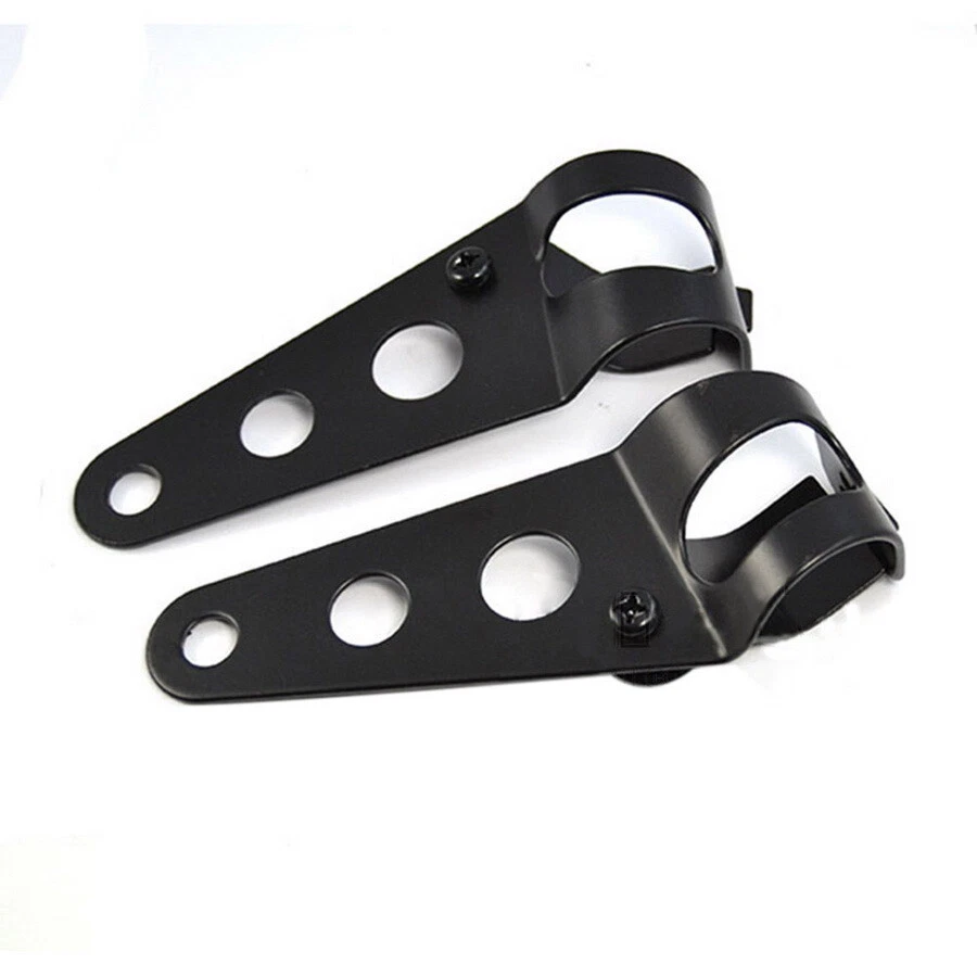 Faro delantero LED intermitente universal para motocicletas de 6,5" para Harley Curisers Foto 3 de 4