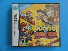 NINTENDO DS MARIO VS. DONKEY KONG COVER ART AND CASE NO GAME DISC OR MANUAL