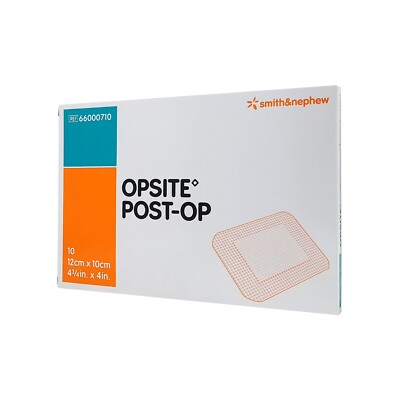 OPSITE POST-OP Folienverband 10x12 cm (10 Stk.)