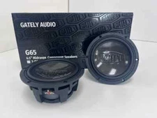 Gately Audio - G65- Midrange 6.5" Speaker (pair) 4 Ohm 160 Watts RMS Power