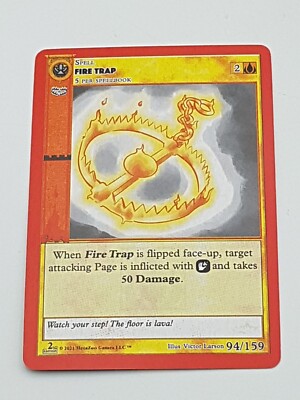 MetaZoo Einzelkarte Fire Trap NM