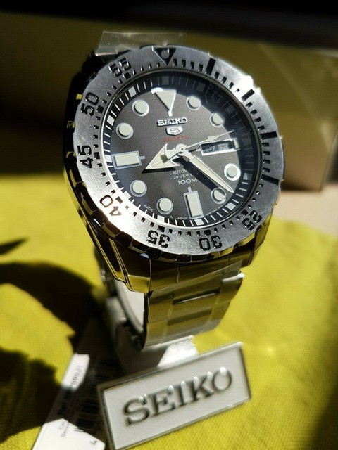 Seiko 5 Sports Automatic 24 Jewels Japan Made SRP599 SRP599J1 SRP599J Men Watch | eBay