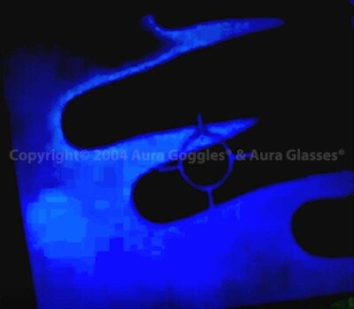 OFFICIAL DICYANIN AURA GLASSES ghost orgone reiki crystal psychic