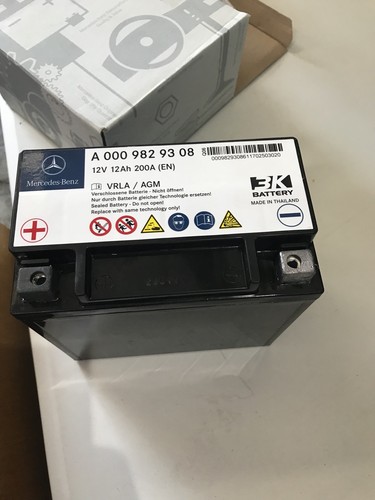 A0009829308 аккумулятор mercedes
