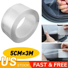 10FT Protector Scratch Anti-Sticker Door Auto Sill Car Plate Bumper Strip Scuff