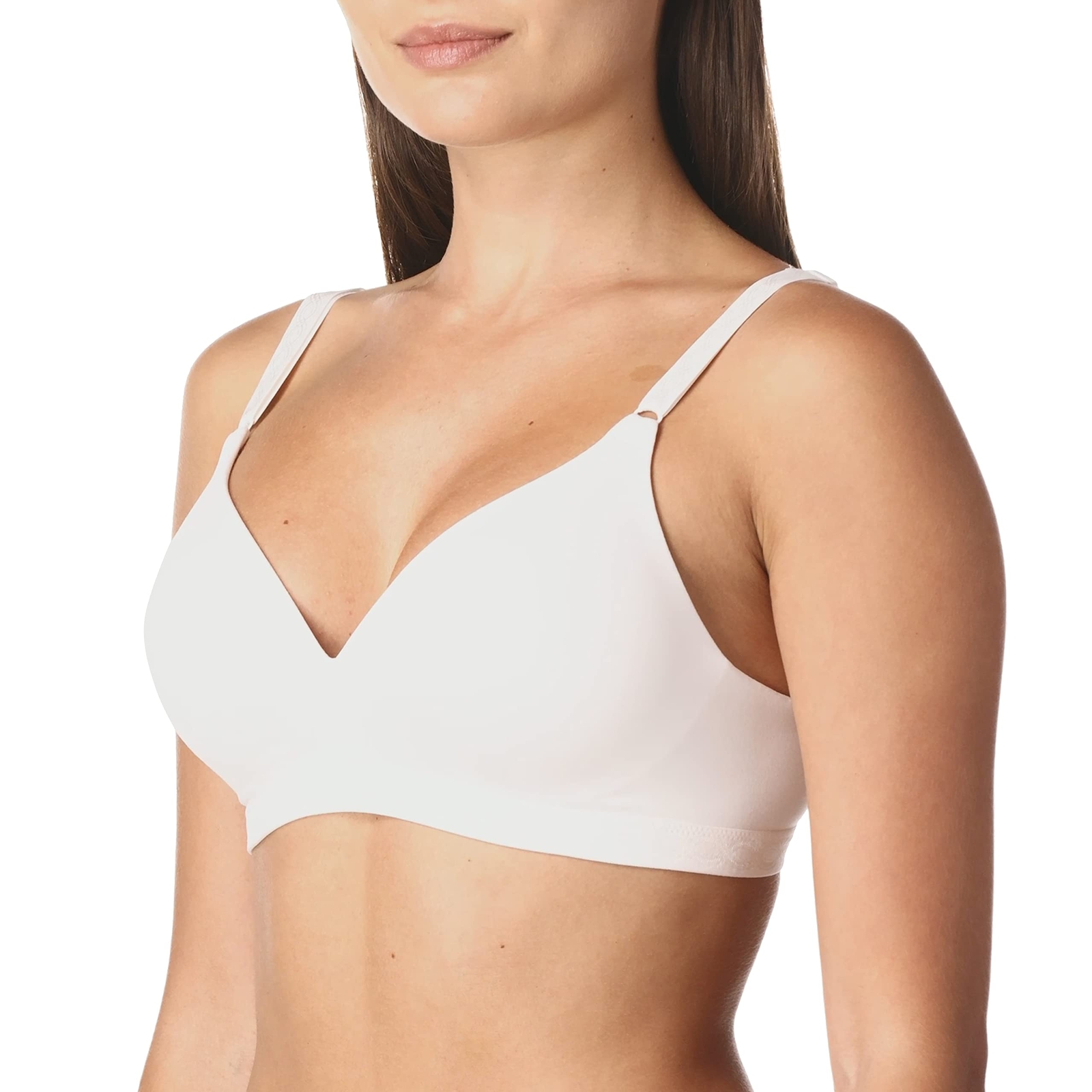 Warner Cloud 9 Wireless Lightly Lined Bra White Size 36A for Women