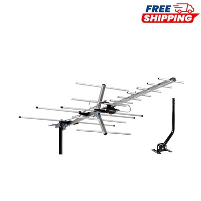 Compact HD Yagi Antenna with Robust Weatherproof Design - 200-Miles Range