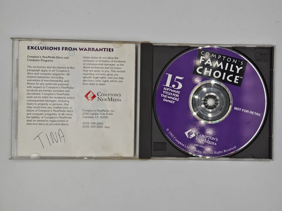 Compton's Interactive Encyclopedia PC 1994 - Image 2 of 3