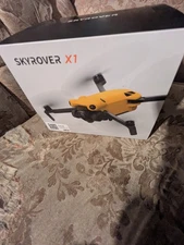 Skyrover X1  Drone with Remote Controller, 4k 8k yellow new