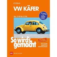 Vw KäFer Typ 1 09.1960-12.1986 So Wird's Gemacht Reparaturhandbuch Etzold