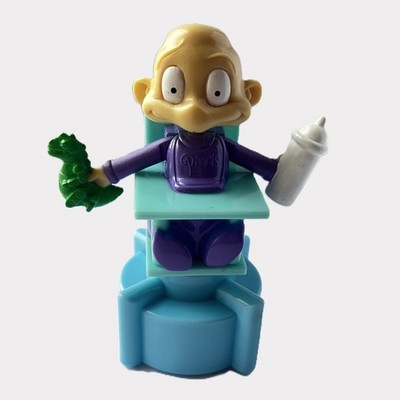 Vintage Rugrats Dil Pickles Aufziehspielzeug - Paramount Viacom 2000 funktioniert