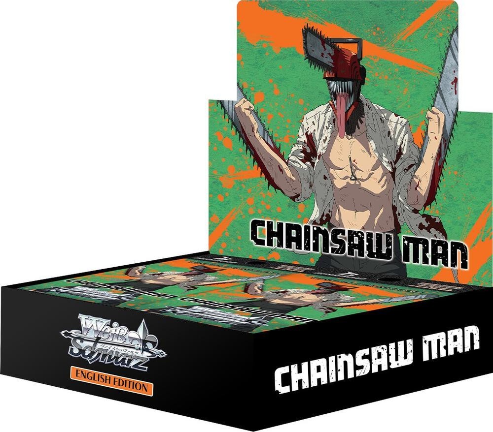 2024 Weiss Schwarz Chainsaw Man Booster Box English 1st Edition Sealed From Case