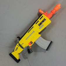 NERF Fortnite C-0488 AR-L Elite Dart Blaster 2018 SCAR Gun Motorized Tested Work