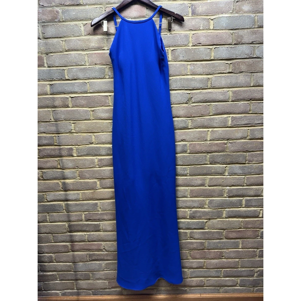 calvin klein blue halter dress Calvin Klein Halter Dresses for Women for sale