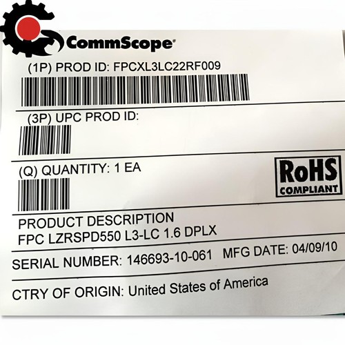 Commscope FPCXL3LC22RF009 cavo ottico lazerspeed FPC LZRSPD550 L3-LC 1.6 DPLX - Foto 2 di 4