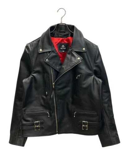 MO-LAWS Morows Buffalo Leather Riders Jacket Men's Size 4L Black - product listing photo