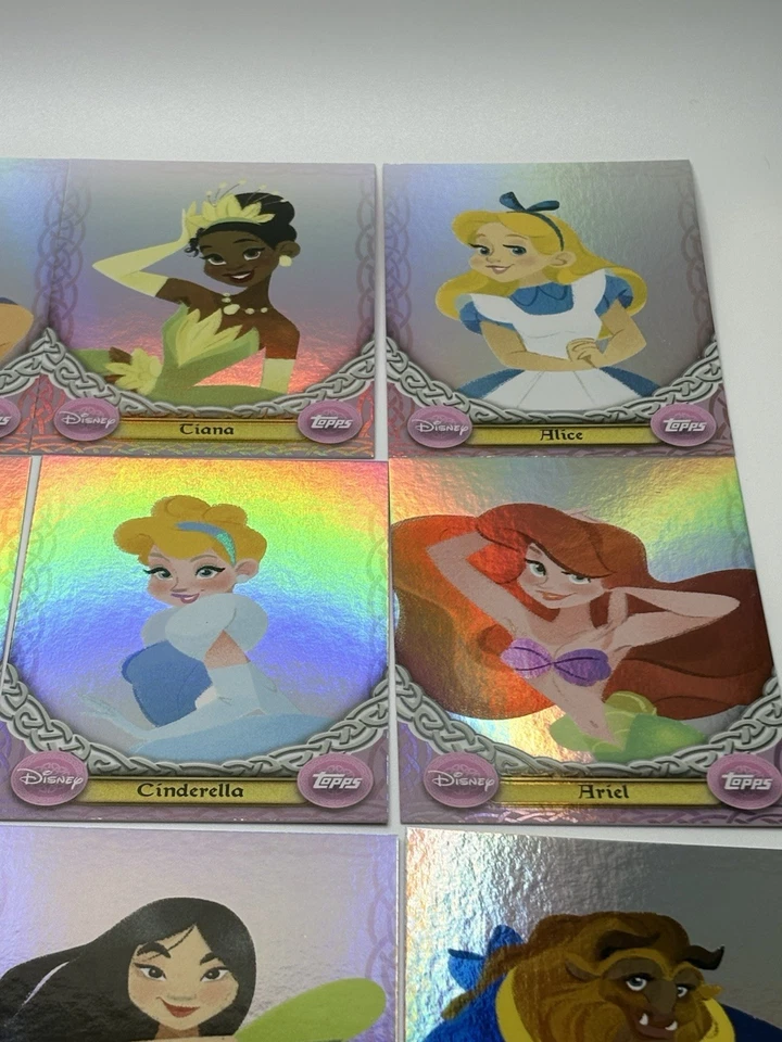 Juego completo de tapices Topps Disney Wonder 2025 #T1-20 casi nuevo Foto 4 de 4