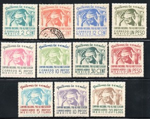 Sc. 806-11, C153 MH, C53-57 MNG / one stamp Used