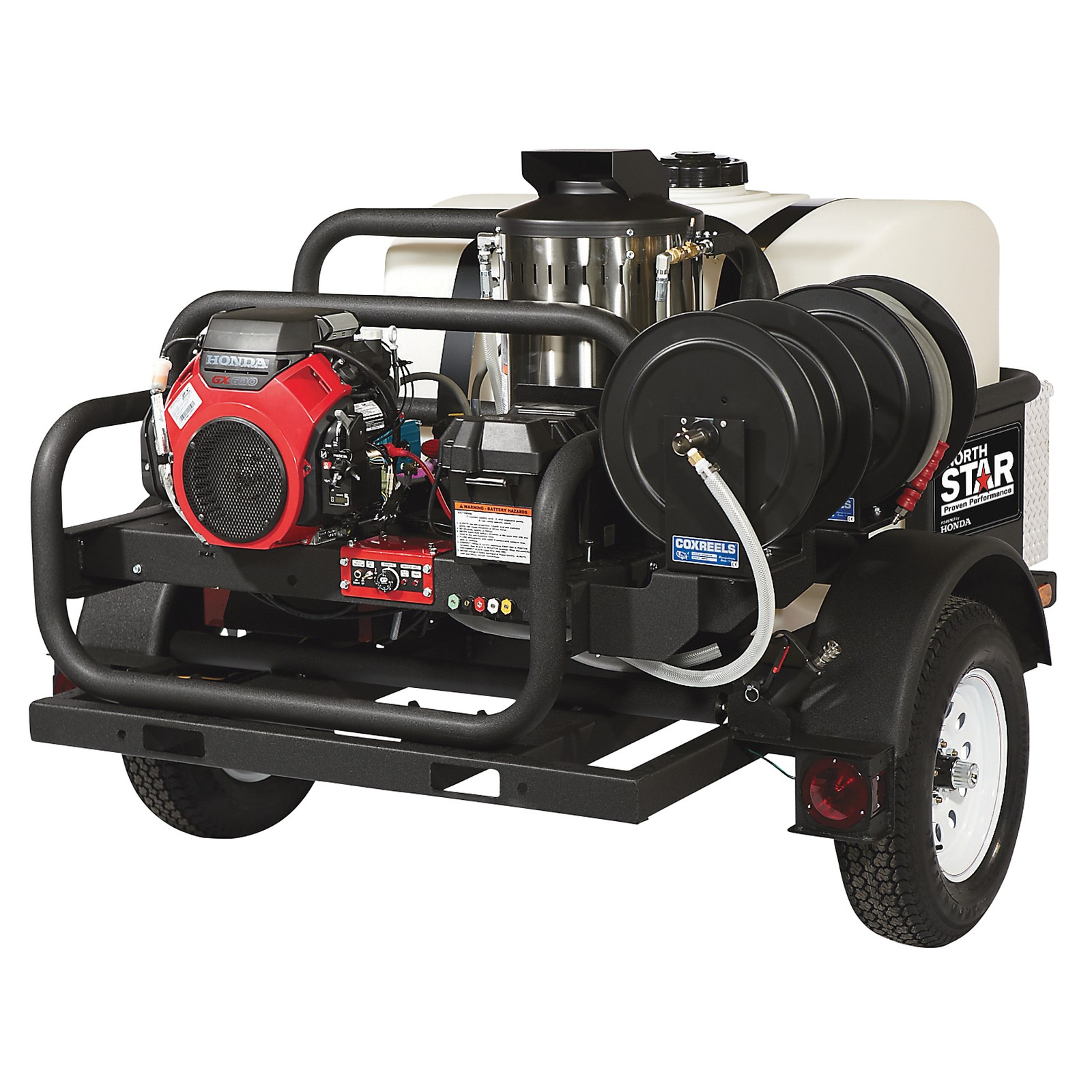 NorthStar Trailer-Mounted Hot Water Commercial Pressure Wash