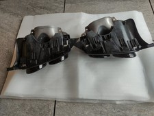 GLOSS BLACK QUAD EXHAUST TIPS CONVERSION FOR MERCEDES A CLASS A35 AMG W177 19+