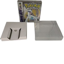 Nintendo GameBoy Color Game Box Only Inserts Protector Pokemon Silver