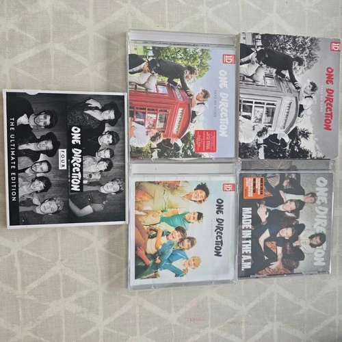 One Direction CD Lot 5 Albums Take Me Home Up All Night Made In The AM Four