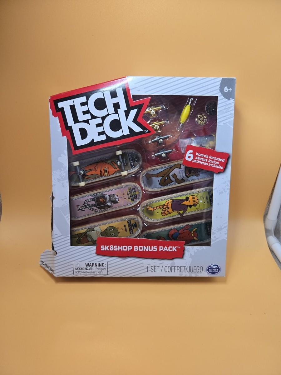 Tech Deck SK8shop Bonus Pack Leo Romero Machine Axel Crusher 6