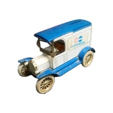VINTAGE Ertl 1917 Ford Model T Van NORTH AMERICAN MOVING Bank 1:25 Scale Diecast
