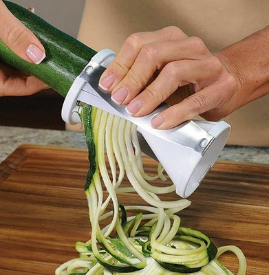 Kitchen Vegetable Spiral Slicer Cutter Chopper Spiralizer Shred Fruit Twister