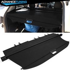 Fits 14-19 Toyota Highlander 4dr Retractable Black Rear Trunk Cargo Cover Shade Fits 14-19 Toyota Highlander 4dr Retractable Black Rear Trunk Cargo Cover Shade