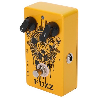 Fuzz Effect Pedal Electric Guitar Fuzzy Bear All Metal Shell Musical Instrument