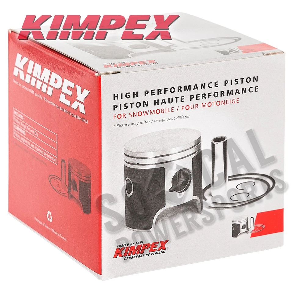 Kit de pistón Kimpex - diámetro estándar 72,00 mm para Ski-Doo Skandic 2011-2018 WT E-TEC 600 HO Foto 2 de 4