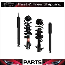 Monroe Front Struts & Rear Shocks Fits 2012 Honda Civic