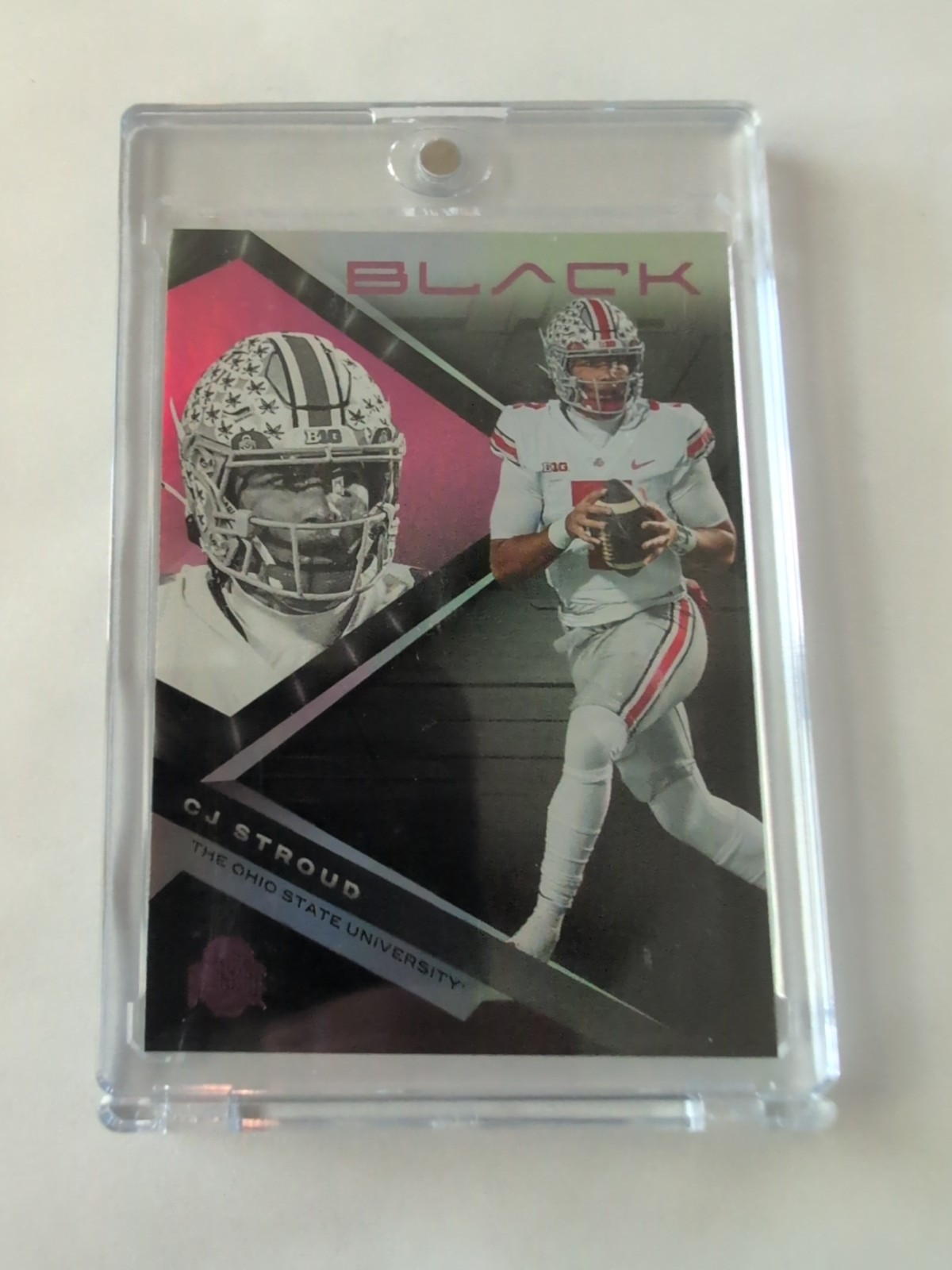 CJ Stroud Panini Chronicles Draft Picks Black #2 Pink