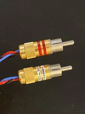 Kimber Kable PBJ 1 Meter Pair with Ultraplate connectors (Retail $184)