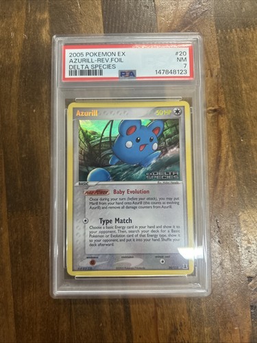 Azurill graded PSA 7 for sale on eBay