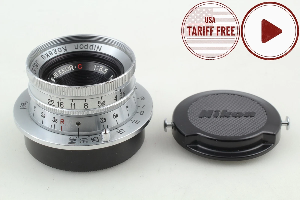 Nikon NIKKOR W f/3.5 Camera Lenses for sale - eBay