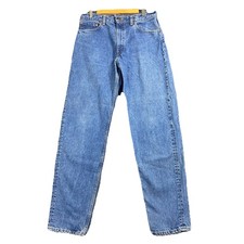 VTG Levi's 550 Jeans Mens 32x33.5 Blue Faded Relaxed Tapered Fit 90  s USA Nice 