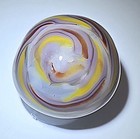 MULTICOLOR TORCH SWIRL MARBLE .69" #163 — photo 1