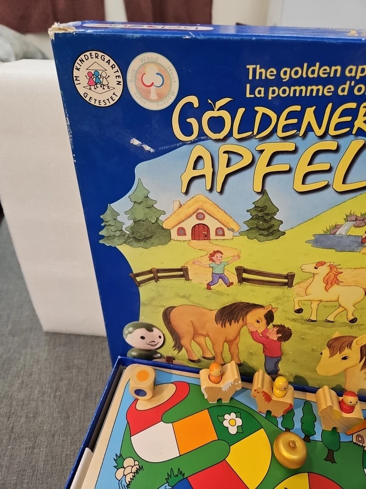 Golden Apfel, Beleduc, Juego de Mesa Infantil, La Manzana Dorada La Pomme d’or - Bonito Foto 3 de 4
